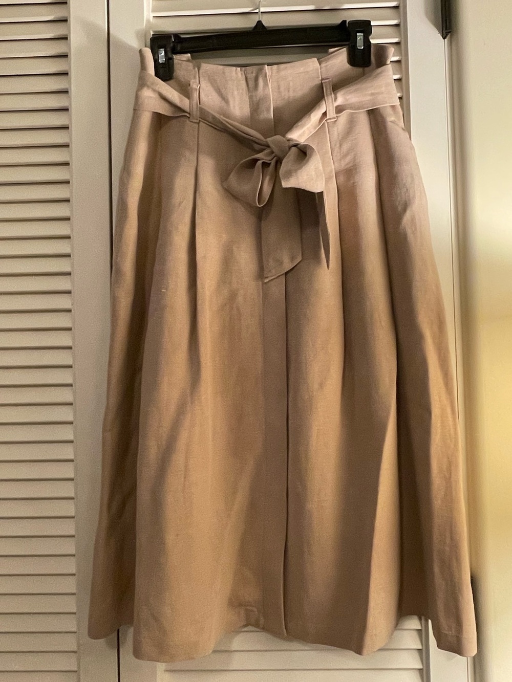 Sezane Amandine skirt in beige sz FR 38 / US 6